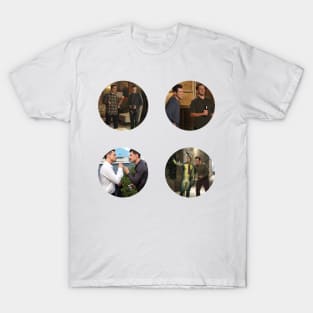 Nick and Schmidt Sticker Pack T-Shirt